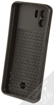 1Mcz Armor CamShield odolný ochranný kryt s držákem na prst pro Xiaomi Redmi A1 černá (black) zepředu