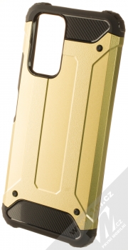 1Mcz Armor odolný ochranný kryt pro Xiaomi Redmi Note 10 Pro, Redmi Note 10 Pro Max zlatá černá (gold black)