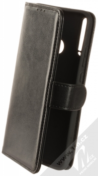 1Mcz Backhand Book flipové pouzdro pro Huawei P40 Lite E černá (black)