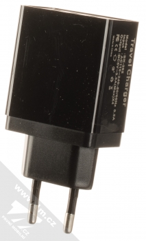 1Mcz BK-382 nabíječka do sítě s 4x USB výstupy 3.5A černá (black) zezadu