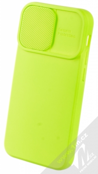 1Mcz CamShield Soft ochranný kryt pro Apple iPhone 13 mini limetkově zelená (lime green)