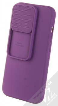 1Mcz CamShield Soft ochranný kryt pro Apple iPhone 13 Pro fialová (violet)