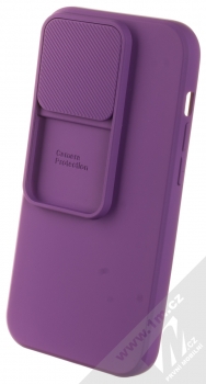 1Mcz CamShield Soft ochranný kryt pro Apple iPhone 14 Pro fialová (violet)