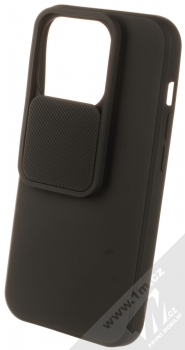 1Mcz CamShield Soft ochranný kryt pro Apple iPhone 15 Pro černá (black) otevřené