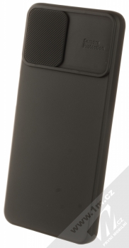 1Mcz CamShield Soft ochranný kryt pro Samsung Galaxy A12, Galaxy M12 černá (black)