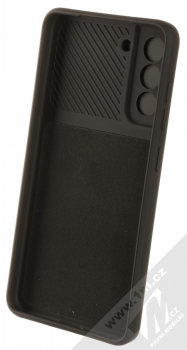 1Mcz CamShield Soft ochranný kryt pro Samsung Galaxy S21 FE černá (black) zepředu