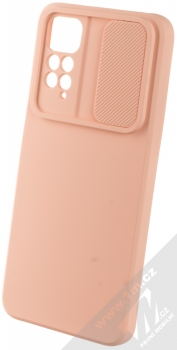 1Mcz CamShield Soft ochranný kryt pro Xiaomi Redmi Note 11 (Global version), Redmi Note 11S (Global version) lososově růžová (salmon pink) otevřené