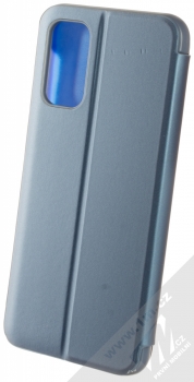 1Mcz Clear View flipové pouzdro pro Samsung Galaxy A13 4G modrá (blue) zezadu