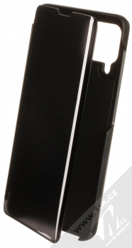 1Mcz Clear View flipové pouzdro pro Samsung Galaxy A22, Galaxy M22, Galaxy M32 černá (black)