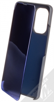 1Mcz Clear View flipové pouzdro pro Xiaomi Poco F3 modrá (blue)