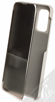 1Mcz Clear View flipové pouzdro pro Samsung Galaxy A32 5G stříbrná (silver)