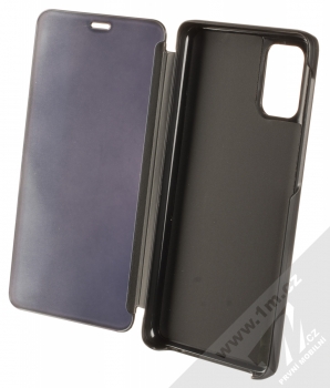1Mcz Clear View flipové pouzdro pro Samsung Galaxy M31s černá (black) otevřené