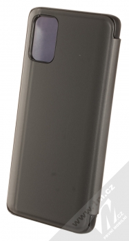 1Mcz Clear View flipové pouzdro pro Samsung Galaxy M31s černá (black) zezadu