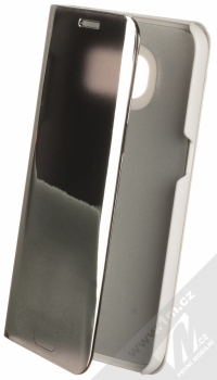 1Mcz Clear View flipové pouzdro pro Samsung Galaxy S7 stříbrná (silver)