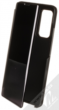 1Mcz Clear View flipové pouzdro pro Xiaomi Mi 10T 5G, Mi 10T Pro 5G černá (black)