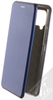 1Mcz Elegance Book flipové pouzdro pro Samsung Galaxy A42 5G tmavě modrá (dark blue)