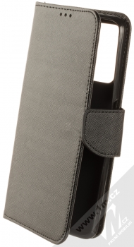 1Mcz Fancy Book flipové pouzdro pro Realme 9i, Oppo A96 4G černá (black)