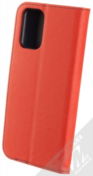 1Mcz Fancy Book flipové pouzdro pro Xiaomi Redmi Note 10, Redmi Note 10S červená modrá (red blue) zezadu