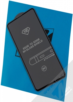 1Mcz Glass 10D tvrzené sklo na celou přední stranu pro Samsung Galaxy A71, Galaxy M51, Galaxy Note 10 Lite černá (black)