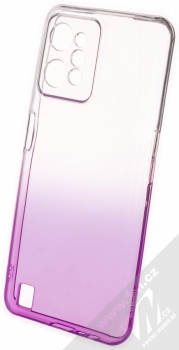 1Mcz Gradient TPU ochranný kryt pro Realme C31 průhledná fialová (transparent violet)