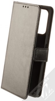 1Mcz Horizon-3H Strap Book flipové pouzdro pro Xiaomi Redmi Note 10 Pro, Redmi Note 10 Pro Max černá (black)