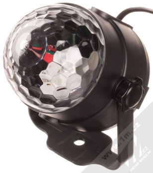1Mcz LED disko koule s dálkovým ovládáním černá (black) zepředu