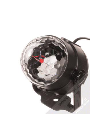 1Mcz LED disko koule s dálkovým ovládáním černá (black)