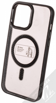1Mcz MagCarbon ochranný kryt s MagSafe pro Apple iPhone 13 Pro Max černá (black)