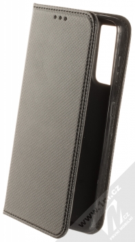1Mcz Magnet Book Color flipové pouzdro pro Samsung Galaxy S21 černá (black)