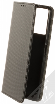 1Mcz Magnet Book Color flipové pouzdro pro Xiaomi Redmi Note 12 5G, Poco X5 černá (black)