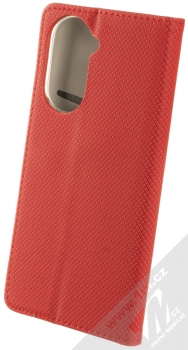1Mcz Magnet Book flipové pouzdro pro Huawei Nova 10 Pro červená (red) zezadu