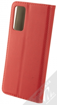 1Mcz Magnet Book flipové pouzdro pro Xiaomi Redmi Note 11 Pro 4G (Global version), Redmi Note 11 Pro 5G (Global version) červená (red) zezadu