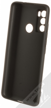 1Mcz Matt Skinny TPU ochranný silikonový kryt pro Motorola Moto G60 černá (black) zepředu