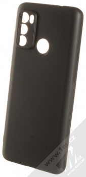 1Mcz Matt Skinny TPU ochranný silikonový kryt pro Motorola Moto G60 černá (black)