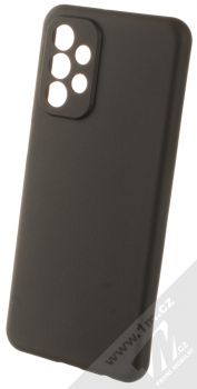 1Mcz Matt Skinny TPU ochranný silikonový kryt pro Samsung Galaxy A23, Galaxy A23 5G černá (black)
