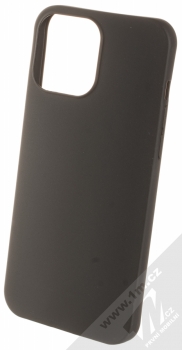 1Mcz Matt TPU ochranný silikonový kryt pro Apple iPhone 13 Pro Max černá (black)