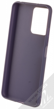 1Mcz Matt TPU ochranný silikonový kryt pro Xiaomi Redmi Note 12 5G, Poco X5 tmavě modrá (dark blue) zepředu