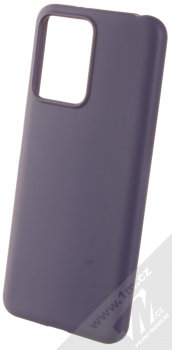 1Mcz Matt TPU ochranný silikonový kryt pro Xiaomi Redmi Note 12 5G, Poco X5 tmavě modrá (dark blue)