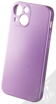 1Mcz Metallic TPU ochranný kryt pro Apple iPhone 13 mini fialová (violet)