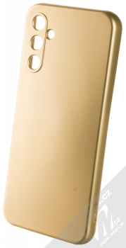 1Mcz Metallic TPU ochranný kryt pro Samsung Galaxy A14 4G, Galaxy A14 5G zlatá (gold)