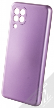 1Mcz Metallic TPU ochranný kryt pro Samsung Galaxy A22, Galaxy M22, Galaxy M32 fialová (violet)