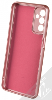 1Mcz Metallic TPU ochranný kryt pro Samsung Galaxy M23 5G růžová (pink) zepředu