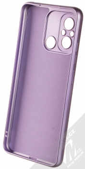 1Mcz Metallic TPU ochranný kryt pro Xiaomi Redmi 12C, Poco C55 fialová (violet) zepředu