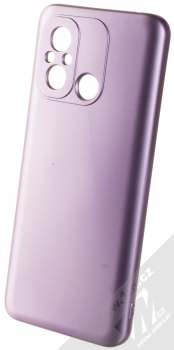 1Mcz Metallic TPU ochranný kryt pro Xiaomi Redmi 12C, Poco C55 fialová (violet)
