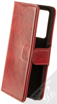 1Mcz Mirren Book flipové pouzdro pro Huawei P40 Pro červená (red)