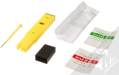 1Mcz PH-009 ATC měřič pH žlutá černá (yellow black) balení