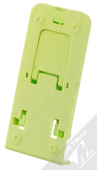 1Mcz Plastic Fold univerzální skládací stojánek světle zelená (light green) složené zezadu