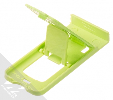 1Mcz Plastic Fold univerzální skládací stojánek světle zelená (light green) zezadu