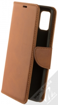 1Mcz Porter Book flipové pouzdro pro Samsung Galaxy A51 hnědá (brown)