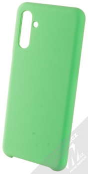 1Mcz Silicone ochranný kryt pro Samsung Galaxy A13 5G mátově zelená (mint green)